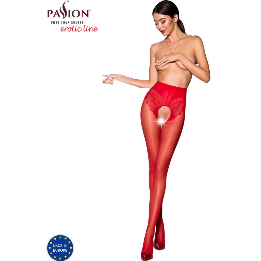 PASSION - TIOPEN 006 COLLANT ROSSO 1/2 30 DEN PASSION - TIOPEN 006 COLLANT ROSSO 1/2 30 DEN