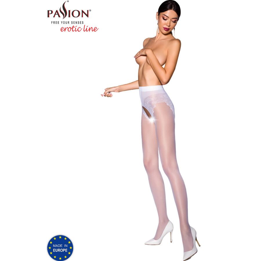 PASSION - TIOPEN 006 COLLANT BIANCO 1/2 30 DEN PASSION - TIOPEN 006 COLLANT BIANCO 1/2 30 DEN