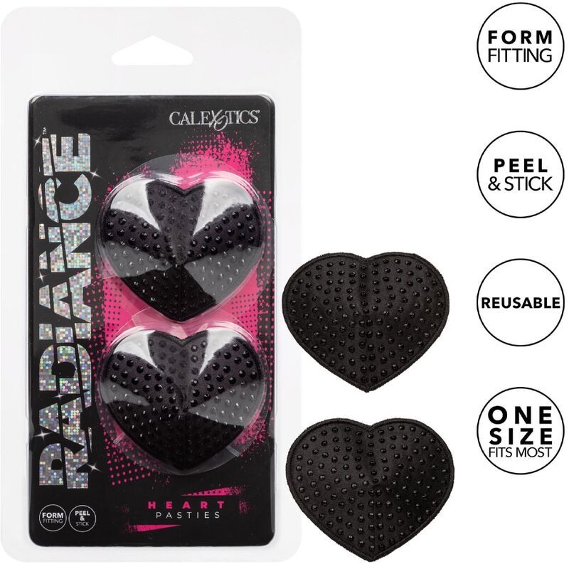 CALEXOTICS - RADIANCE PROTEGGI CAPEZZOLI GIOIELLO A FORMA DI CUORE CALEXOTICS - RADIANCE PROTEGGI CAPEZZOLI GIOIELLO A FORMA DI CUORE