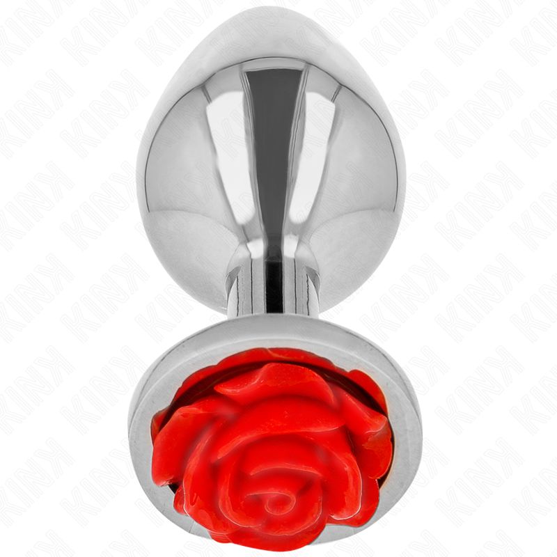 KINK - PLUG ANALE ROSA ROSSO TAGLIA S KINK - PLUG ANALE ROSA ROSSO TAGLIA S