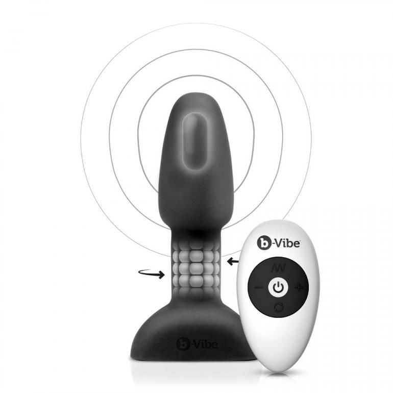 B-VIBE - RIMMING TELECOMANDO PLUG ANALE PETITE NERO B-VIBE - RIMMING TELECOMANDO PLUG ANALE PETITE NERO