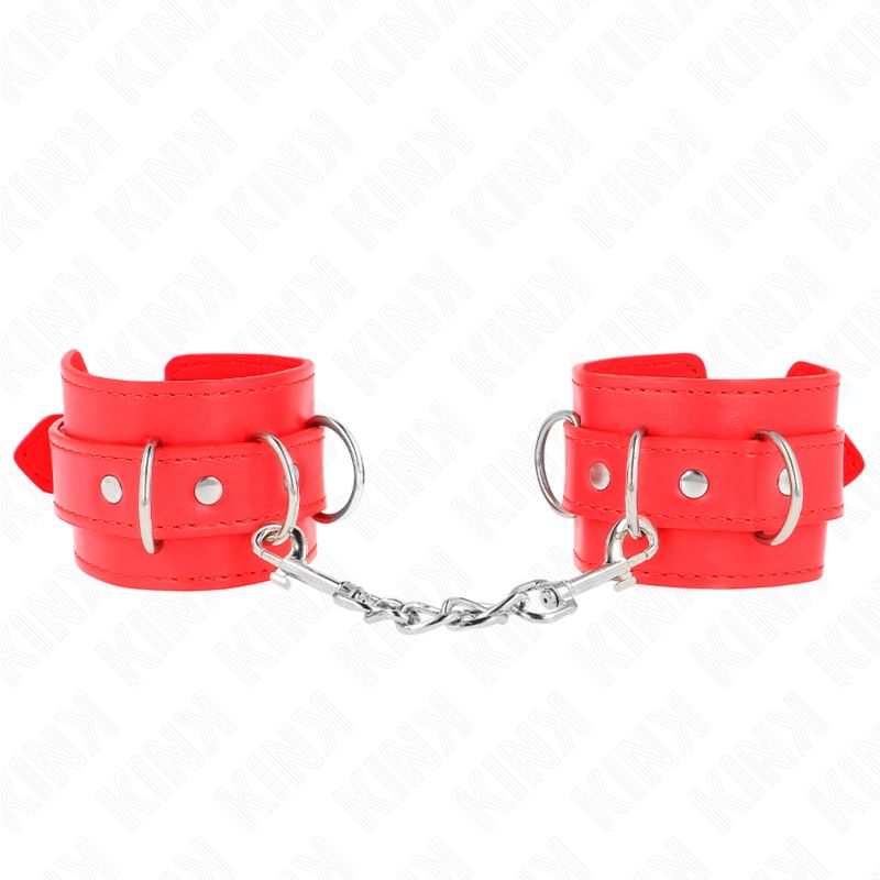 KINK - RESISTENZA DA POLSO CON 3 ANELLI A D REGOLABILE ROSSO 17,5-25 CM X 6 CM KINK - RESISTENZA DA POLSO CON 3 ANELLI A D REGOLABILE ROSSO 17,5-25 CM X 6 CM