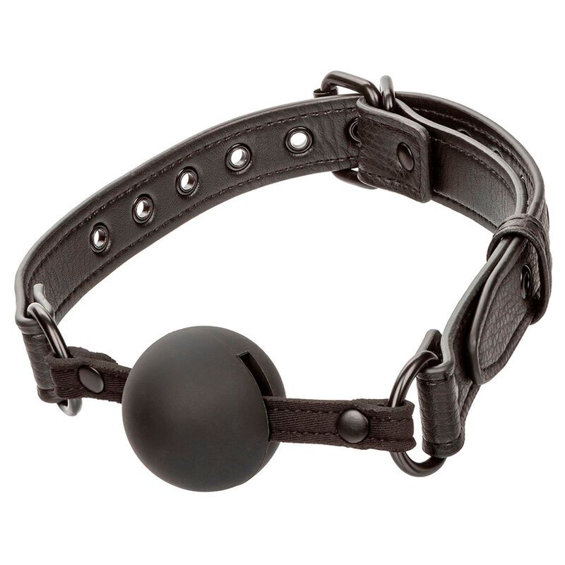 CALEXOTICS - NOCTURNAL BALL GAG SILICONE NERO CALEXOTICS - NOCTURNAL BALL GAG SILICONE NERO