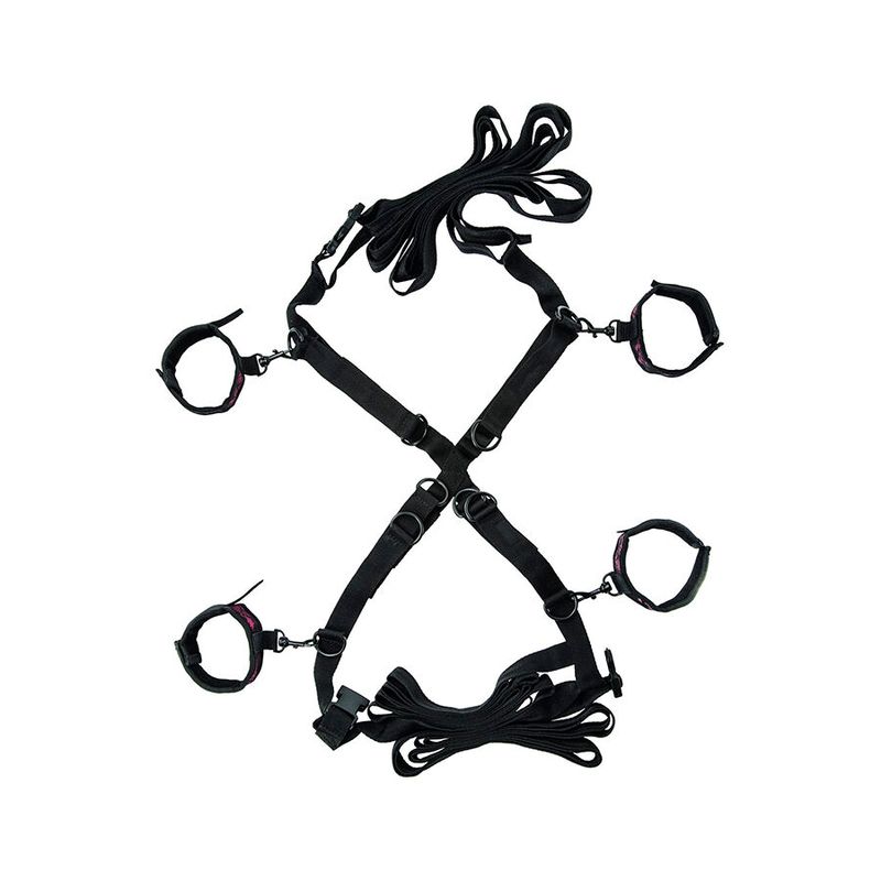 CALEXOTICS - SCANDAL SET DI CRAVATTE DA LETTO INCROCIATE