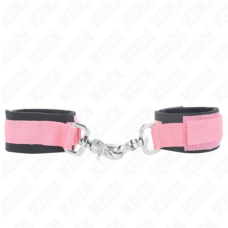 KINK - POGGIPOLSO REGOLABILE IN NEOPRENE ROSA REGOLABILE 22-34 CM KINK - POGGIPOLSO REGOLABILE IN NEOPRENE ROSA REGOLABILE 22-34 CM