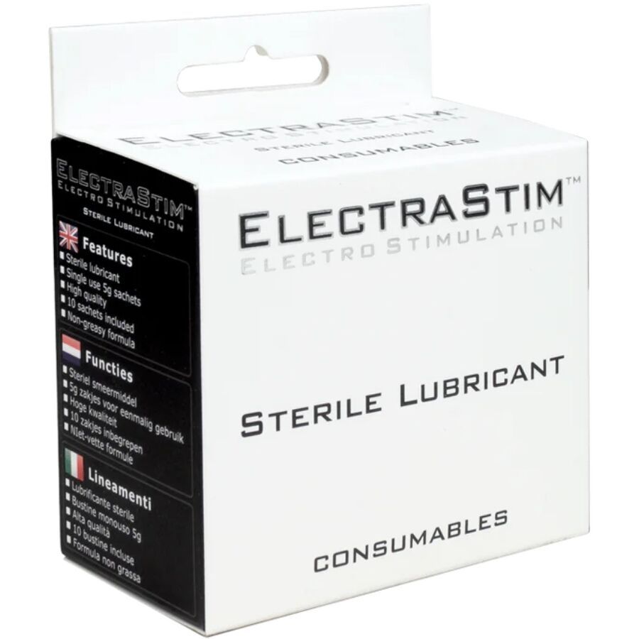 ELECTRASTIM - LUBRIFICANTE STERILE 10 UNITÀ ELECTRASTIM - LUBRIFICANTE STERILE 10 UNITÀ