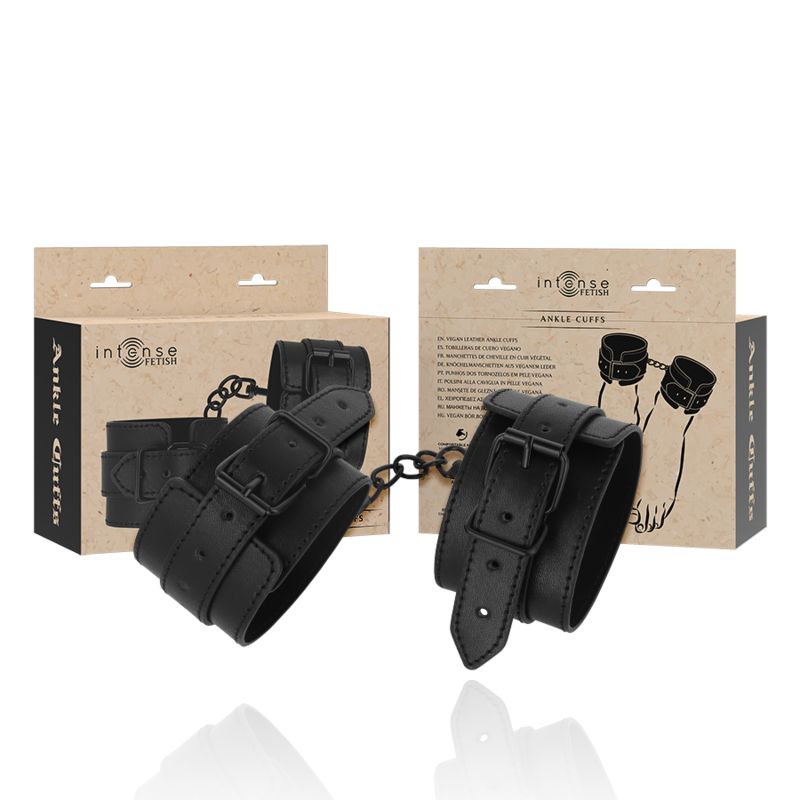 INTENSE - FETISH POLSINI ALLA CAVIGLIA IN PELLE VEGANA INTENSE - FETISH POLSINI ALLA CAVIGLIA IN PELLE VEGANA