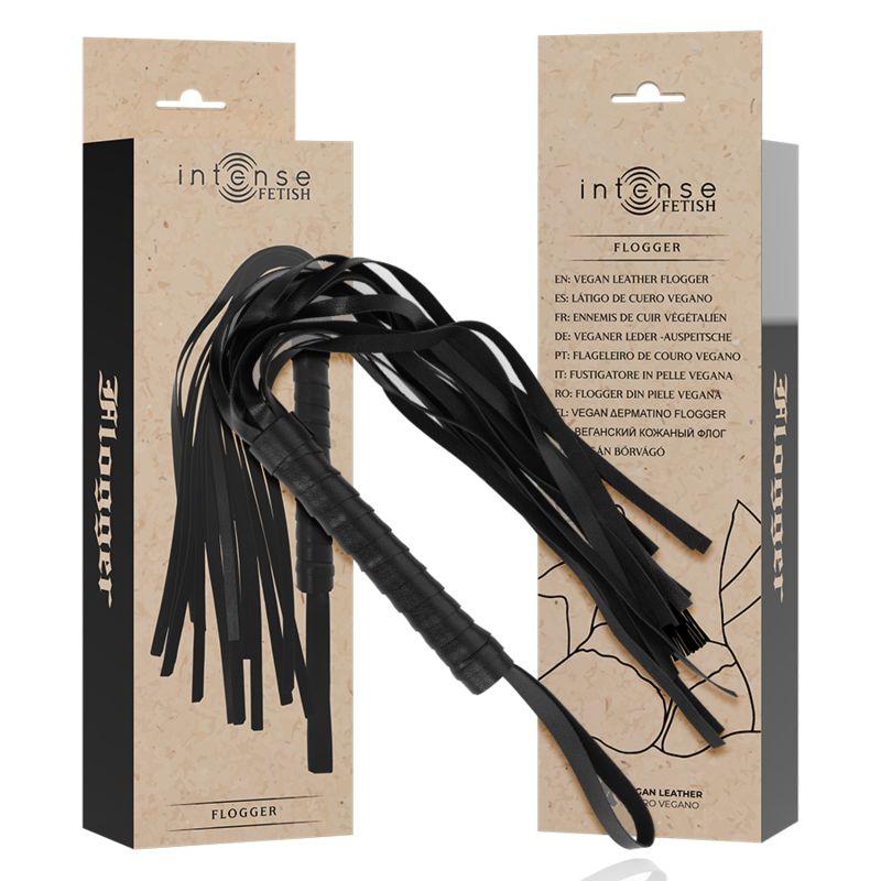 INTENSE - FETISH FLOGGER IN PELLE VEGANA INTENSE - FETISH FLOGGER IN PELLE VEGANA