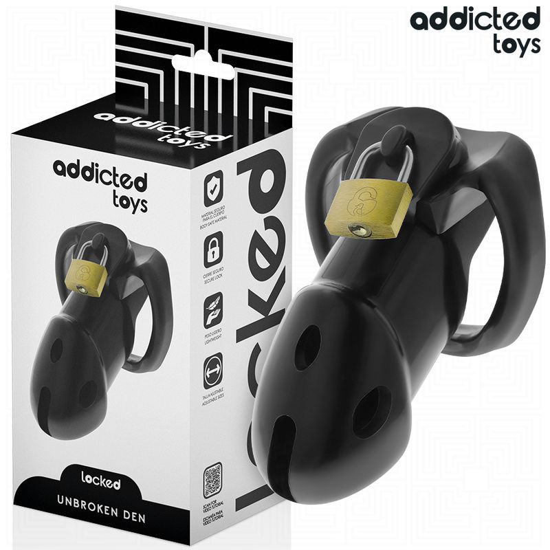 ADDICTED TOYS LOCKED - GABBIA PER PENE DEN NON ROTTURA 9,8 CM ADDICTED TOYS LOCKED - GABBIA PER PENE DEN NON ROTTURA 9,8 CM