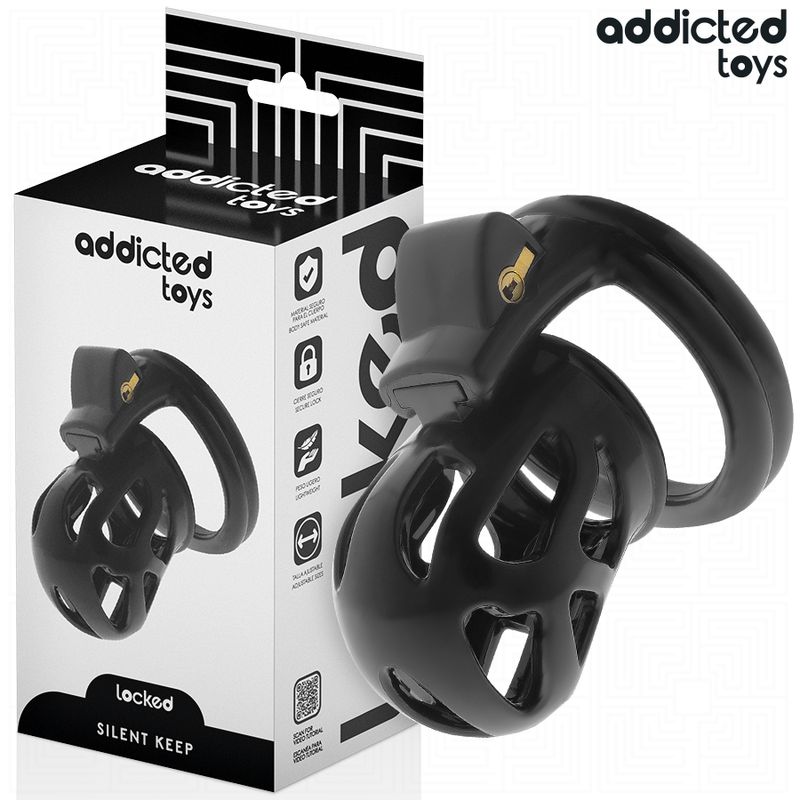 ADDICTED TOYS LOCKED - GABBIA PER PENE SILENZIOSA 7,5 CM ADDICTED TOYS LOCKED - GABBIA PER PENE SILENZIOSA 7,5 CM