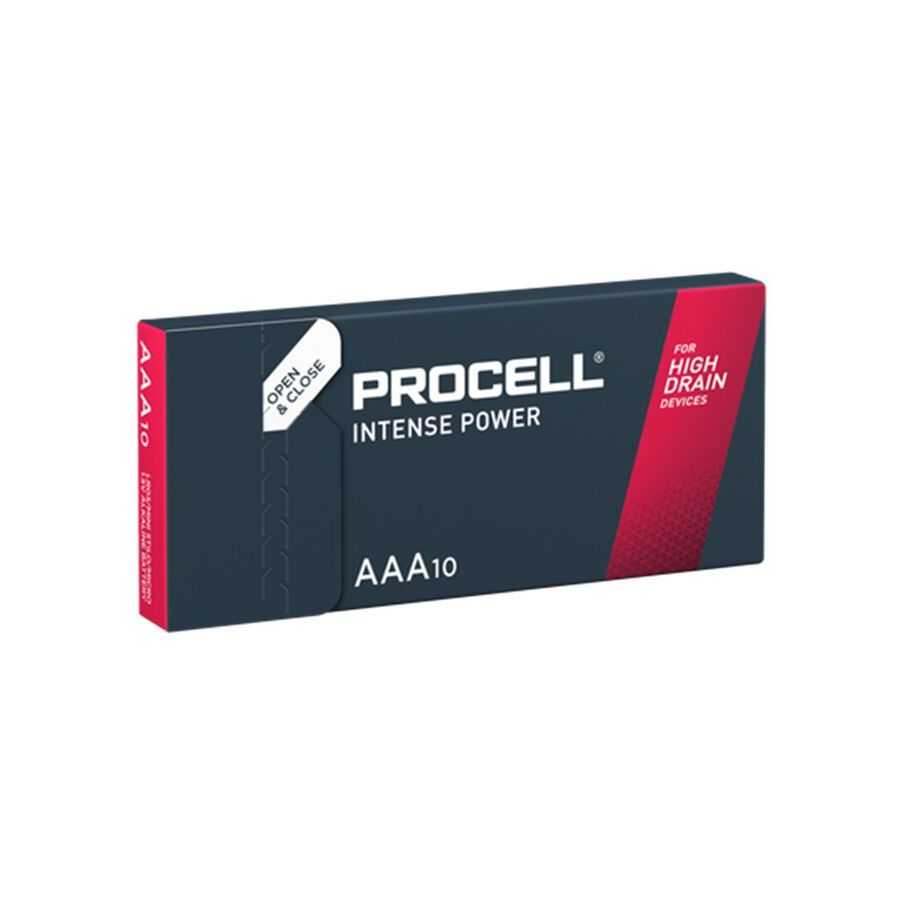 PROCELL - INTENSE POWER ALKALINE LR03 AAA 1.5V SCATOLA*10 PROCELL - INTENSE POWER ALKALINE LR03 AAA 1.5V SCATOLA*10