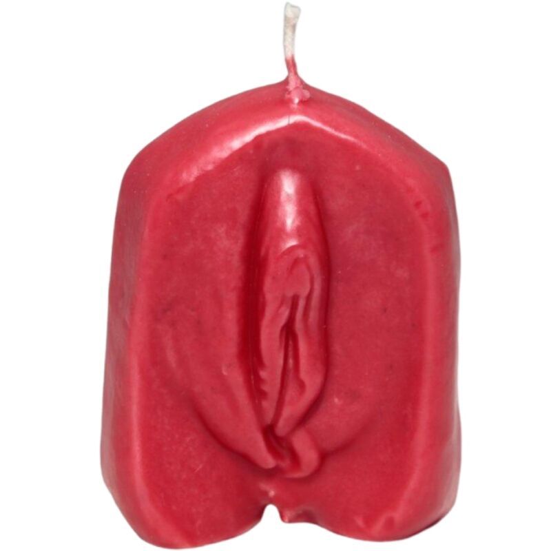 DIABLO PICANTE - CANDELA A FORMA DI VAGINA ROSSO DIABLO PICANTE - CANDELA A FORMA DI VAGINA ROSSO