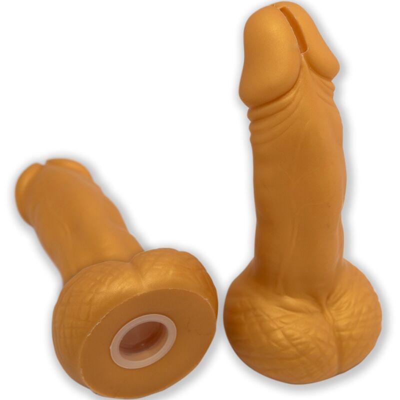 DIABLO PICANTE - SALVADANAIO A FORMA DI PENE 22,5 CM ORO DIABLO PICANTE - SALVADANAIO A FORMA DI PENE 22,5 CM ORO