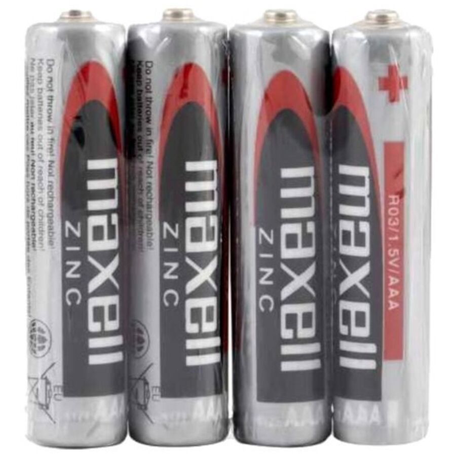 MAXELL - BATTERIA SALINA MANGANESO AAA R03 RETRATTILE*4