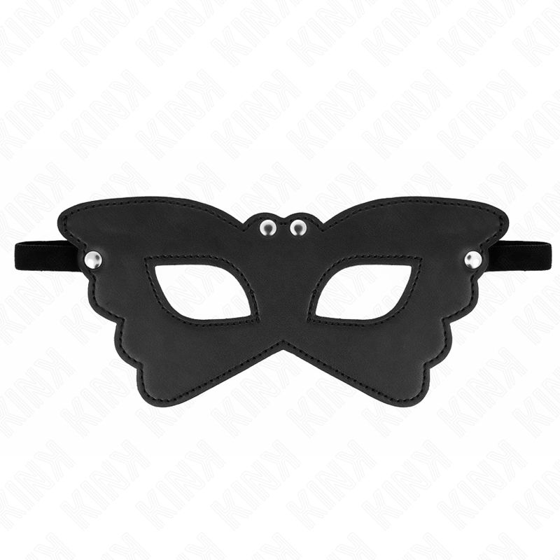 KINK - MASCHERA IN SIMILPELLE A FORMA DI FARFALLA 20 x 9 CM KINK - MASCHERA IN SIMILPELLE A FORMA DI FARFALLA 20 x 9 CM