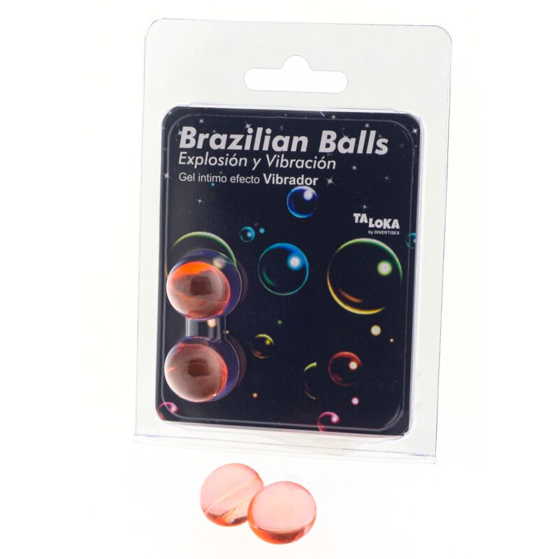 TALOKA - 2 SFERE BRASILIANE GEL EMOZIONANTE EFFETTO VIBRANTE TALOKA - 2 SFERE BRASILIANE GEL EMOZIONANTE EFFETTO VIBRANTE