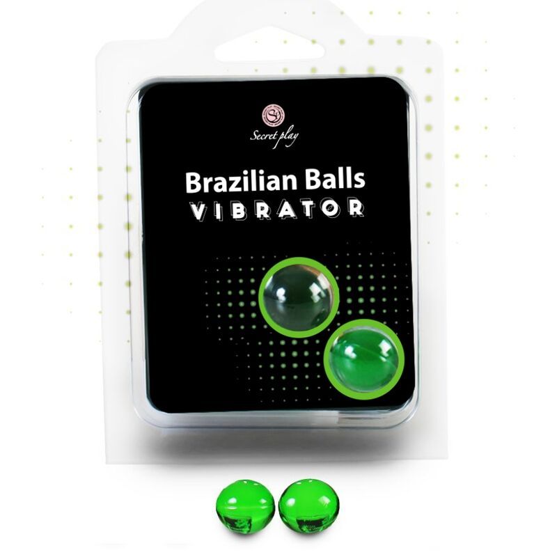 SECRETPLAY -SET DI 2 PALLINE BRASILIANE SHOCK SECRETPLAY -SET DI 2 PALLINE BRASILIANE SHOCK