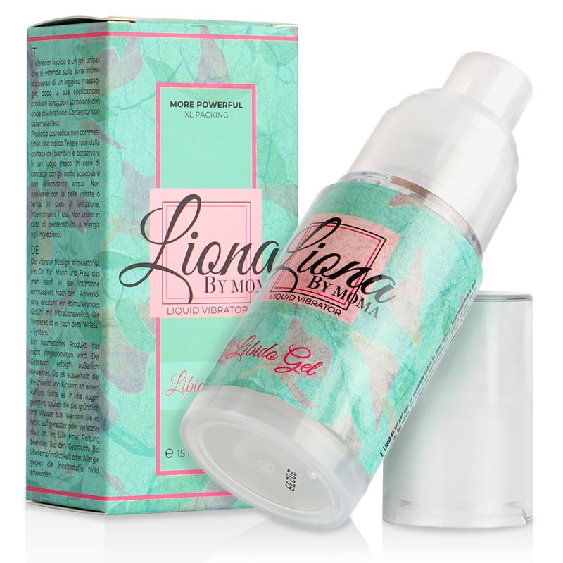 LIONA BY MOMA - VIBRATORE LIQUIDO LIBIDO GEL 15 ML LIONA BY MOMA - VIBRATORE LIQUIDO LIBIDO GEL 15 ML