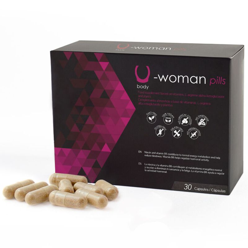 500 COSMETICS -U-WOMAN AUMENTA LA LIBIDO FEMMINILE - 30 CAPSULE