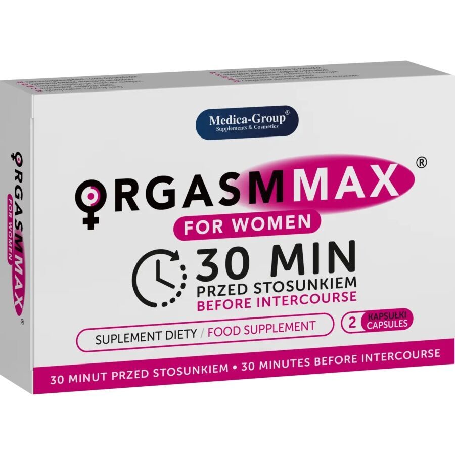 MEDICA GROUP - ORGASM MAX PER DONNA 2 CAPSULE MEDICA GROUP - ORGASM MAX PER DONNA 2 CAPSULE