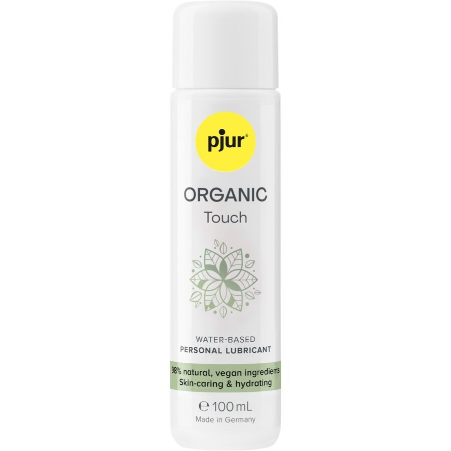 PJUR - ORGANIC TOUCH LUBRIFICANTE VEGANO IDRATANTE 100 ML PJUR - ORGANIC TOUCH LUBRIFICANTE VEGANO IDRATANTE 100 ML