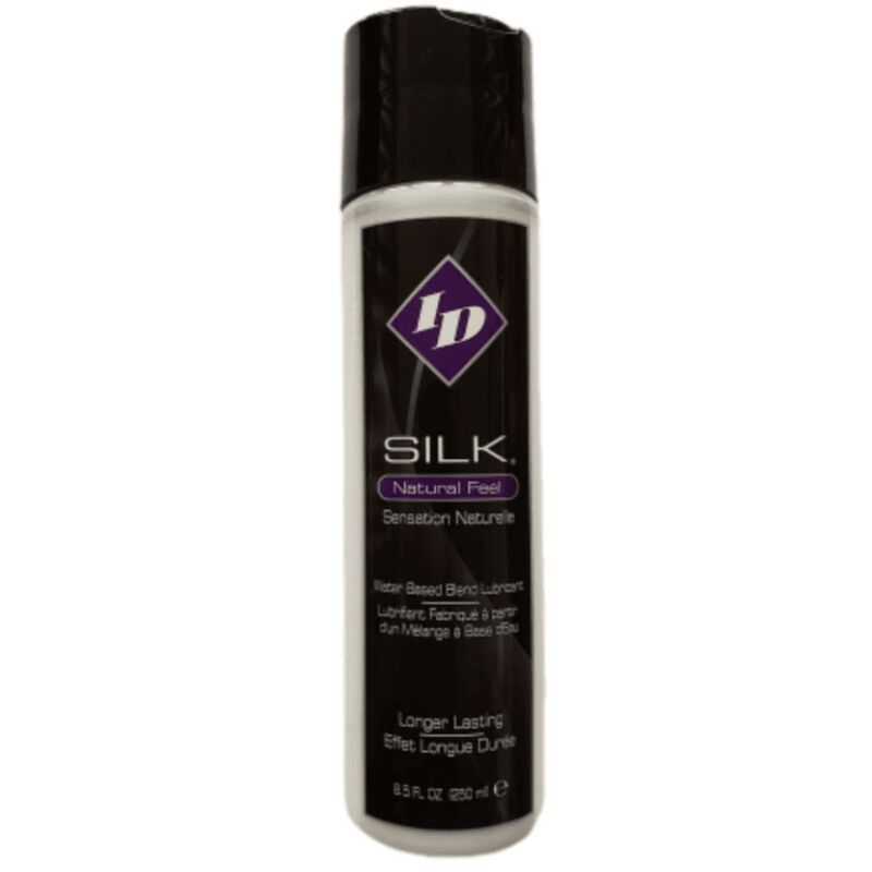 ID SILK - LUBRIFICANTE NATURALE A BASE DI ACQUA E SILICONE 250 ML ID SILK - LUBRIFICANTE NATURALE A BASE DI ACQUA E SILICONE 250 ML