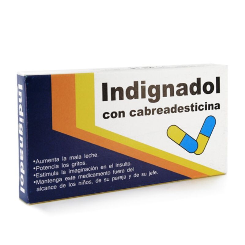 DIABLO GOLOSO - SCATOLA MEDICINALI INDIGNADOL DIABLO GOLOSO - SCATOLA MEDICINALI INDIGNADOL