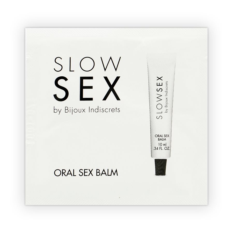 BIJOUX - SLOW SEX BALSAMO PER SESSO ORALE DOSE SINGOLA BIJOUX - SLOW SEX BALSAMO PER SESSO ORALE DOSE SINGOLA