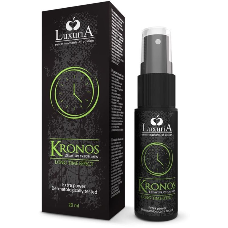 INTIMATELINE LUXURIA - KRONOS RITARDANTE SPRAY EFFETTO DESENSIBILIZZANTE 20 ML INTIMATELINE LUXURIA - KRONOS RITARDANTE SPRAY EFFETTO DESENSIBILIZZANTE 20 ML