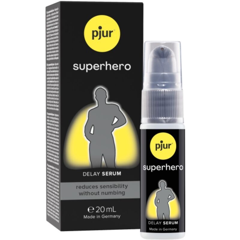 PJUR - SUPERHERO SIERO RITARDANTE CONCENTRATO 20 ML PJUR - SUPERHERO SIERO RITARDANTE CONCENTRATO 20 ML
