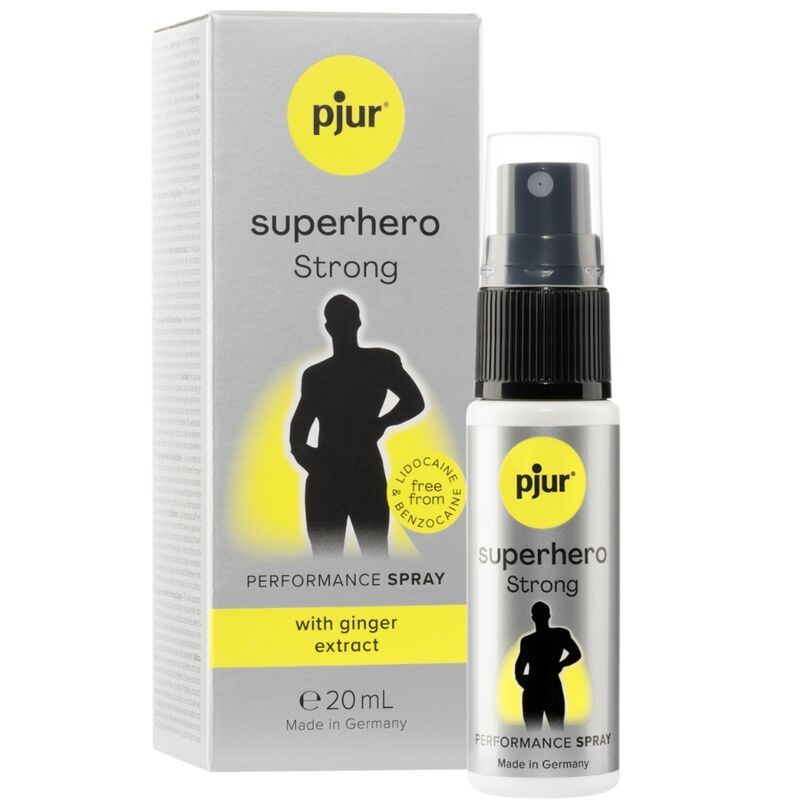 PJUR - SUPERHERO STRONG RETARDANT SPRAY 20 ML PJUR - SUPERHERO STRONG RETARDANT SPRAY 20 ML