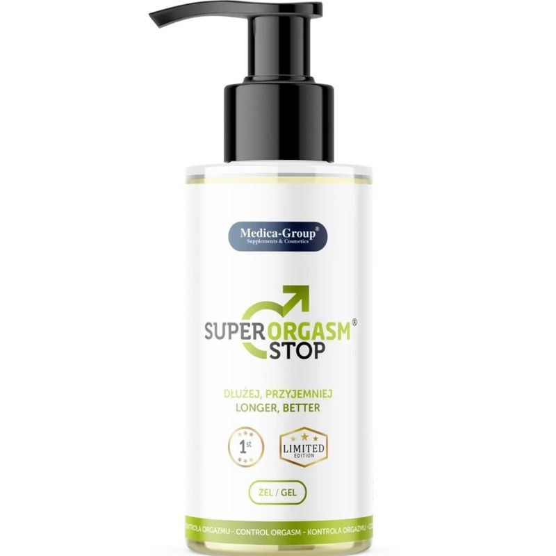 MEDICA GROUP - SUPER ORGASM STOP GEL INTIMO UOMO 150 ML MEDICA GROUP - SUPER ORGASM STOP GEL INTIMO UOMO 150 ML