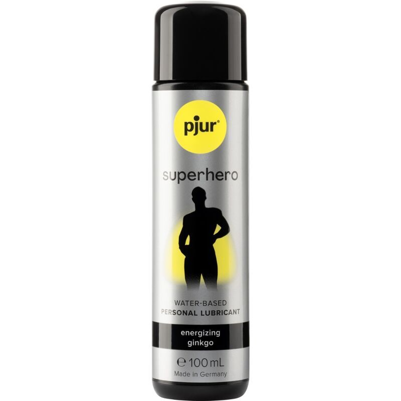 PJUR - LUBRIFICANTE ENERGIZZANTE SUPEREROE GINKGO 100 ML PJUR - LUBRIFICANTE ENERGIZZANTE SUPEREROE GINKGO 100 ML