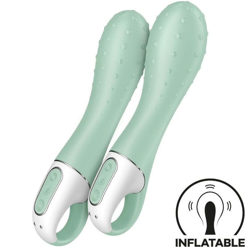 SATISFYER - AIR PUMP VIBRATOR 3 PUNTO G GONFIABILE MENTA SATISFYER - AIR PUMP VIBRATOR 3 PUNTO G GONFIABILE MENTA