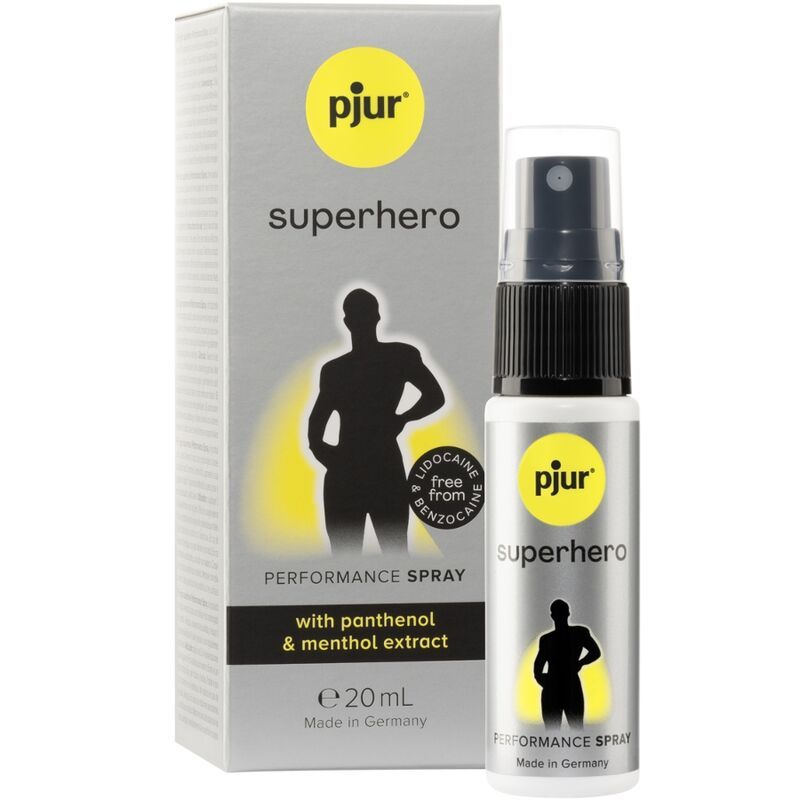 PJUR - SUPERHERO PERFORMANCE RITARDANTE SPRAY 20 ML PJUR - SUPERHERO PERFORMANCE RITARDANTE SPRAY 20 ML