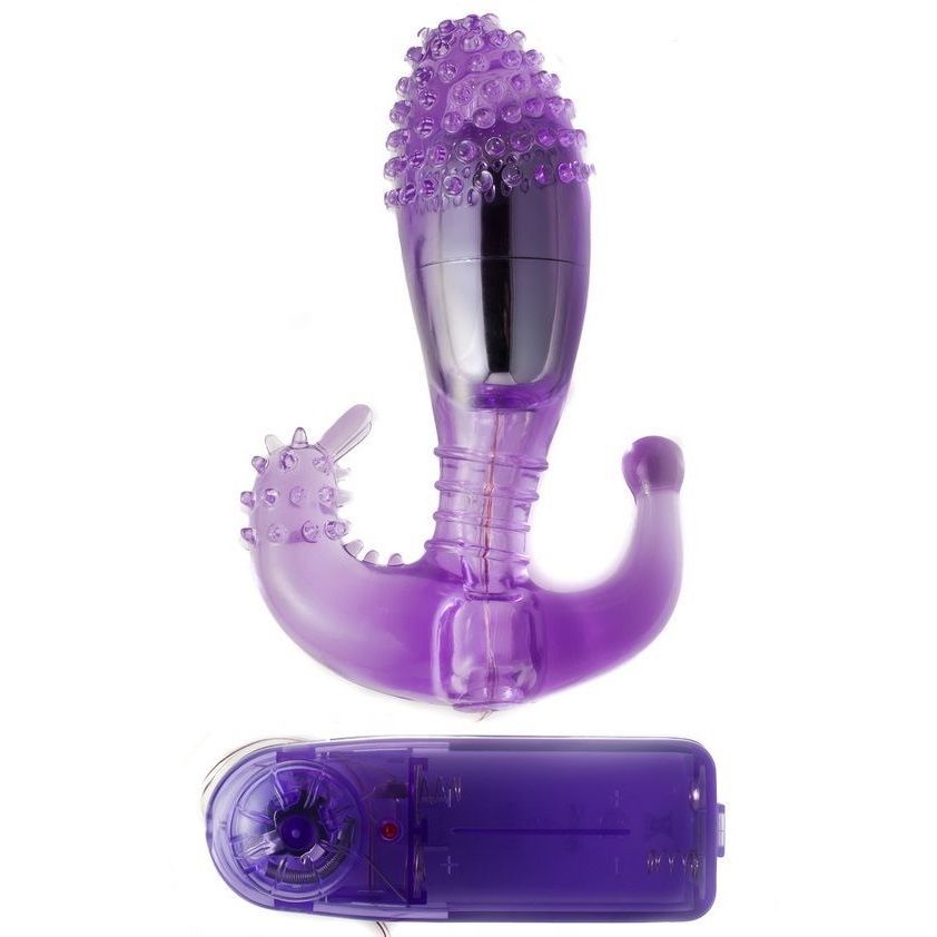 BAILE - STIMOLATORE VAGINALE E ANALE LILLA CON VIBRAZIONE BAILE - STIMOLATORE VAGINALE E ANALE LILLA CON VIBRAZIONE