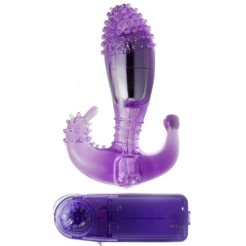BAILE - STIMOLATORE VAGINALE E ANALE LILLA CON VIBRAZIONE BAILE - STIMOLATORE VAGINALE E ANALE LILLA CON VIBRAZIONE