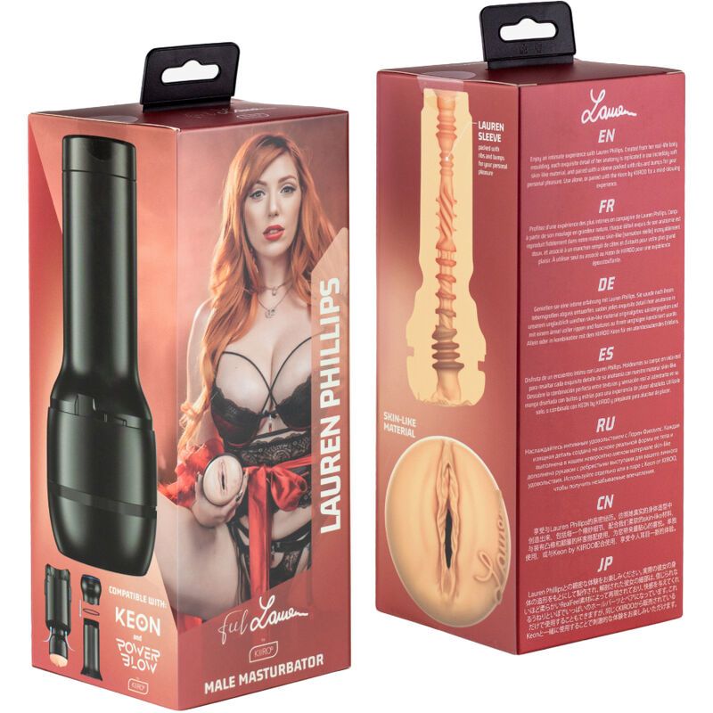 KIIROO - COLLEZIONE FEEL LAUREN PHILLIPS STARS STROKERS COMPATIBILI CON POWERBLOW KIIROO - COLLEZIONE FEEL LAUREN PHILLIPS STARS STROKERS COMPATIBILI CON POWERBLOW