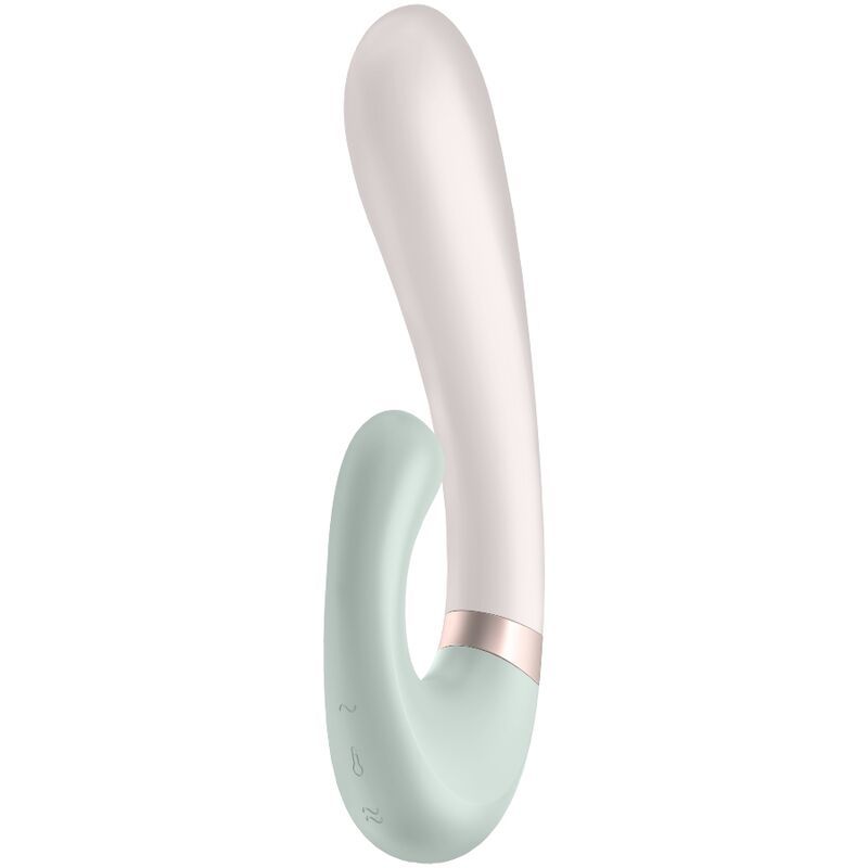 SATISFYER - APP VIBRATORE HEAT WAVE BIANCO SATISFYER - APP VIBRATORE HEAT WAVE BIANCO