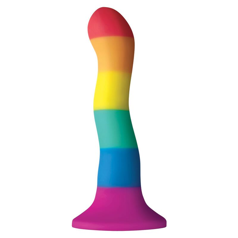 PRIDE - BANDIERA LGBT DILDO WAVE 17 CM PRIDE - BANDIERA LGBT DILDO WAVE 17 CM
