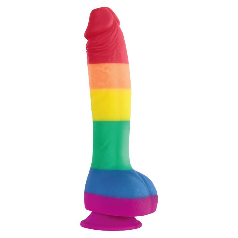 PRIDE - DILDO BANDIERA LGBT 19 CM PRIDE - DILDO BANDIERA LGBT 19 CM