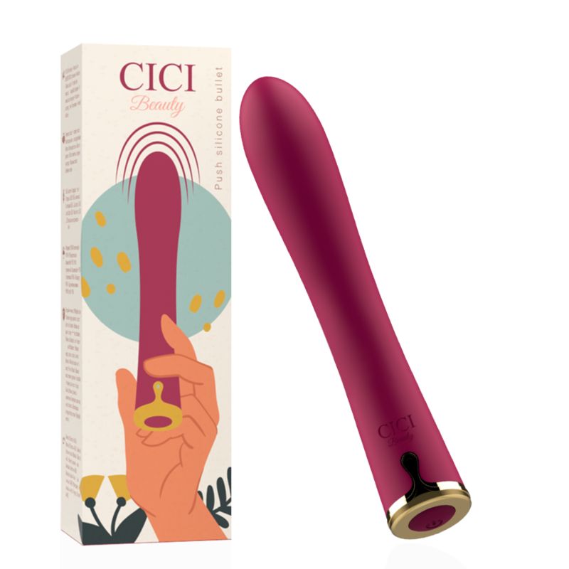 CICI BEAUTY - PREMIUM SILICONE PUSH BULLET CICI BEAUTY - PREMIUM SILICONE PUSH BULLET