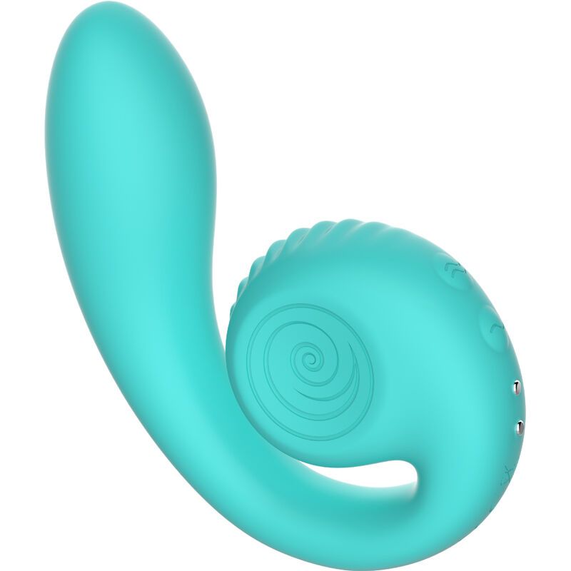 SNAIL VIBE - GIZI DUAL STIMOLATORE TURCHESE SNAIL VIBE - GIZI DUAL STIMOLATORE TURCHESE