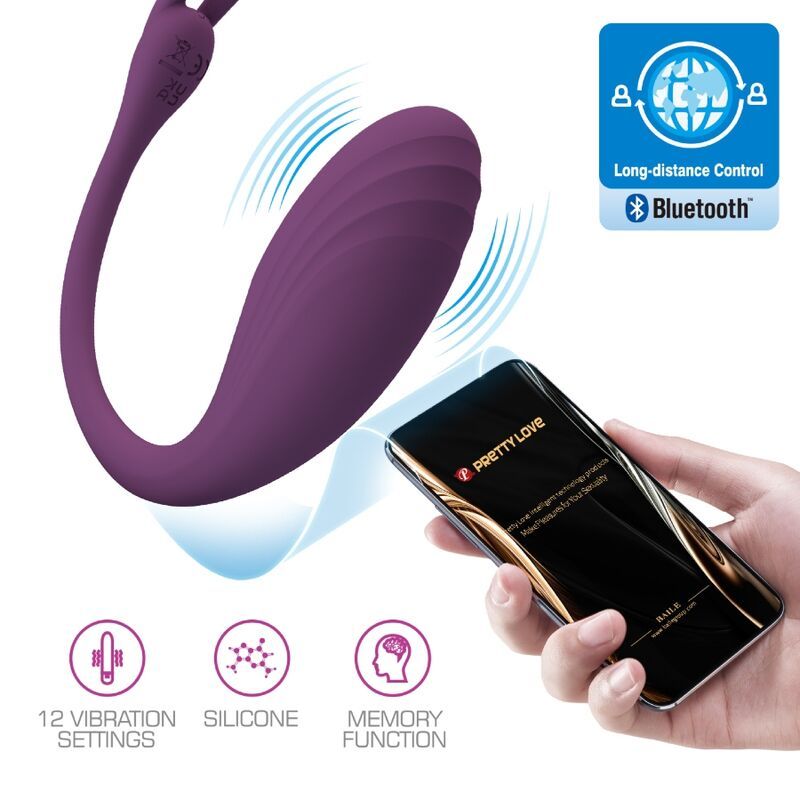 PRETTY LOVE - CATALINA VIBRATOR APP TELECOMANDO VIOLA PRETTY LOVE - CATALINA VIBRATOR APP TELECOMANDO VIOLA