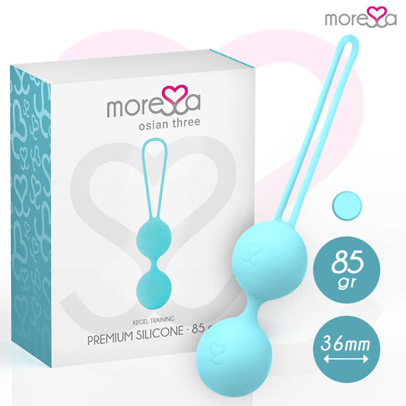 MORESSA - OSIAN TRE SILICONE PREMIUM TURCHESE MORESSA - OSIAN TRE SILICONE PREMIUM TURCHESE