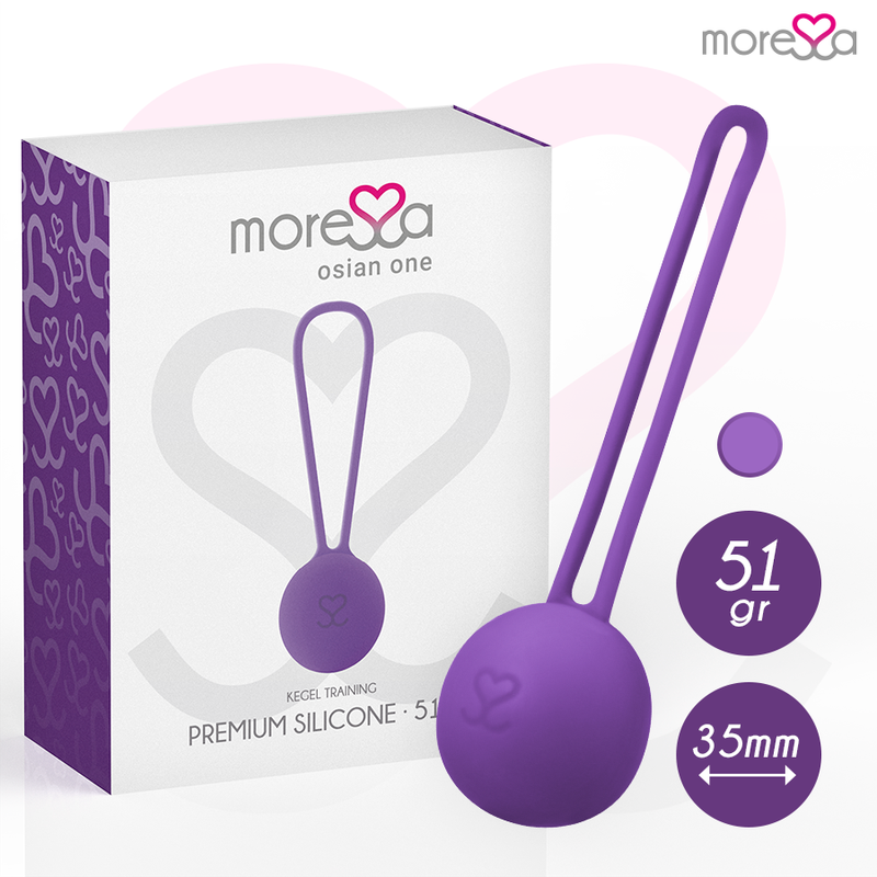 MORESSA - OSIAN ONE PREMIUM SILICONE LILLA MORESSA - OSIAN ONE PREMIUM SILICONE LILLA