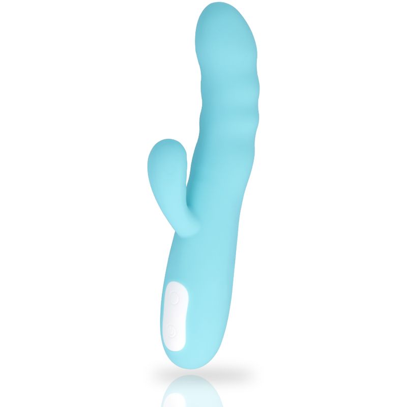 MIA - VIBRATORE ROTANTE EIFFEL BLU TURCHESE MIA - VIBRATORE ROTANTE EIFFEL BLU TURCHESE