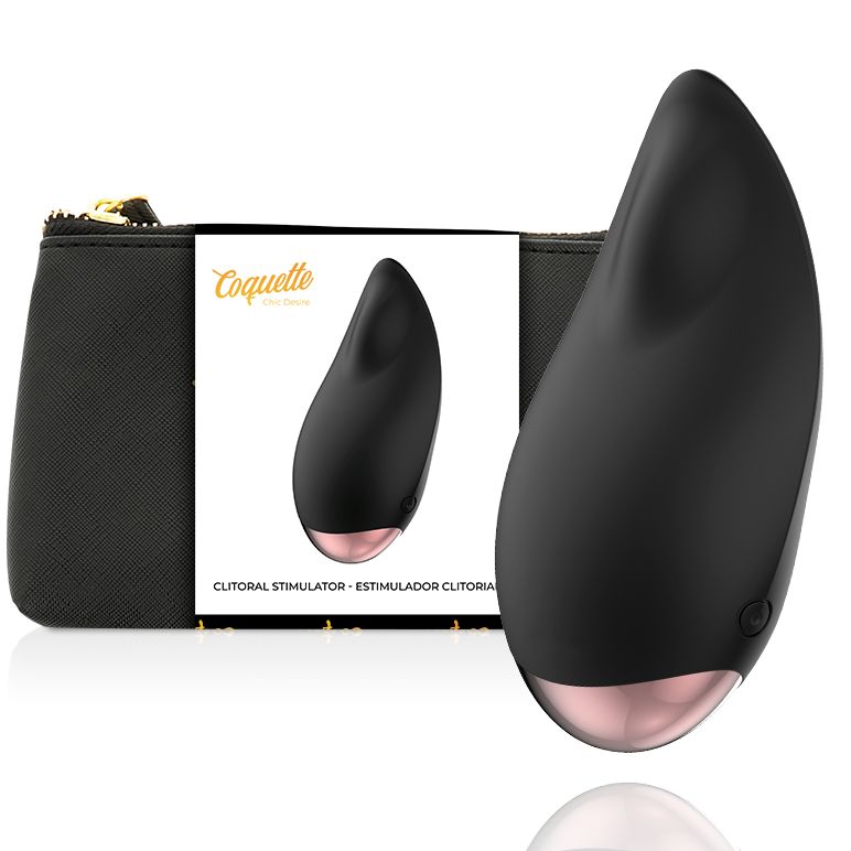 COQUETTE CHIC DESIRE - STIMOLATORE CLITORIALE NERO/ORO COQUETTE CHIC DESIRE - STIMOLATORE CLITORIALE NERO/ORO