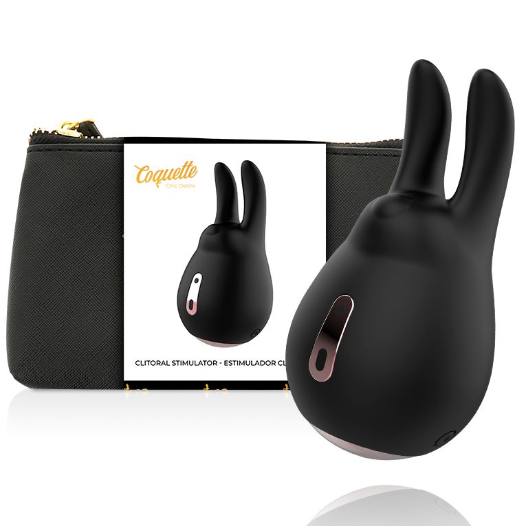 COQUETTE CHIC DESIRE - STIMOLATORE CLITORIALE NERO/ORO COQUETTE CHIC DESIRE - STIMOLATORE CLITORIALE NERO/ORO