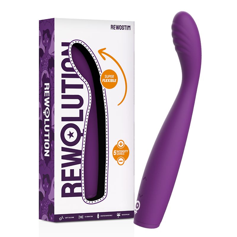 REWOLUTION - VIBRATORE FLESSIBILE REWOSTIM REWOLUTION - VIBRATORE FLESSIBILE REWOSTIM